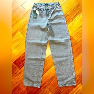 Vintage-Inspired Y2K Glitter Pants - Youth 00/31” - Brand New